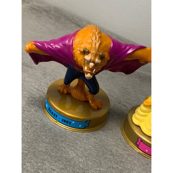 Belle & Beast 2002 McDonalds Collectible Figures Set - Picture 3 of 6